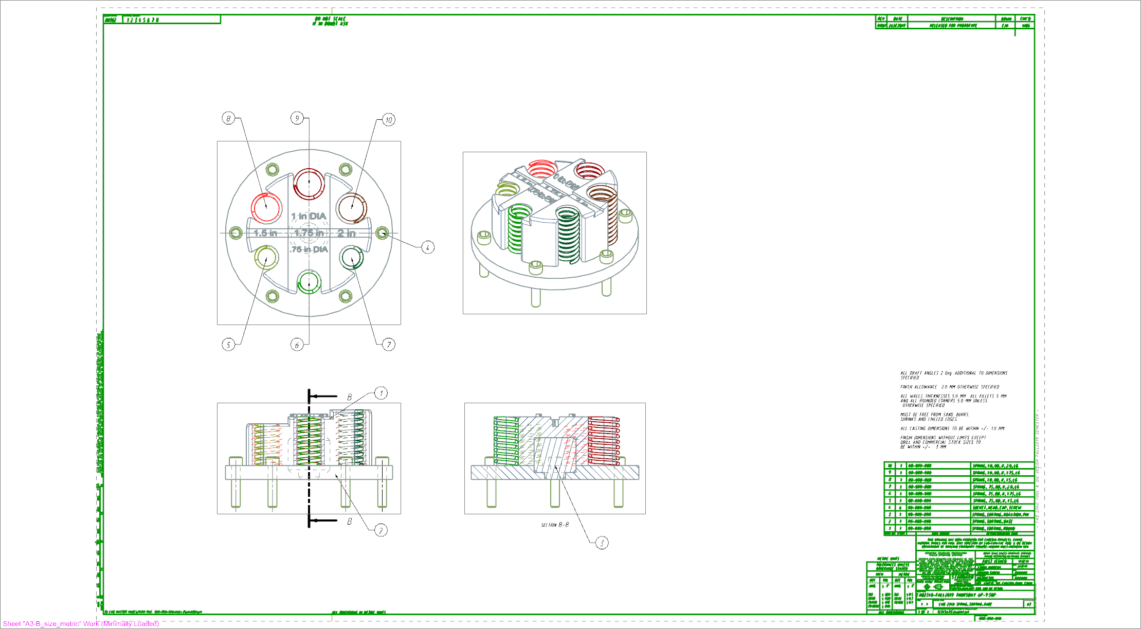 Spring Sorter Assembly